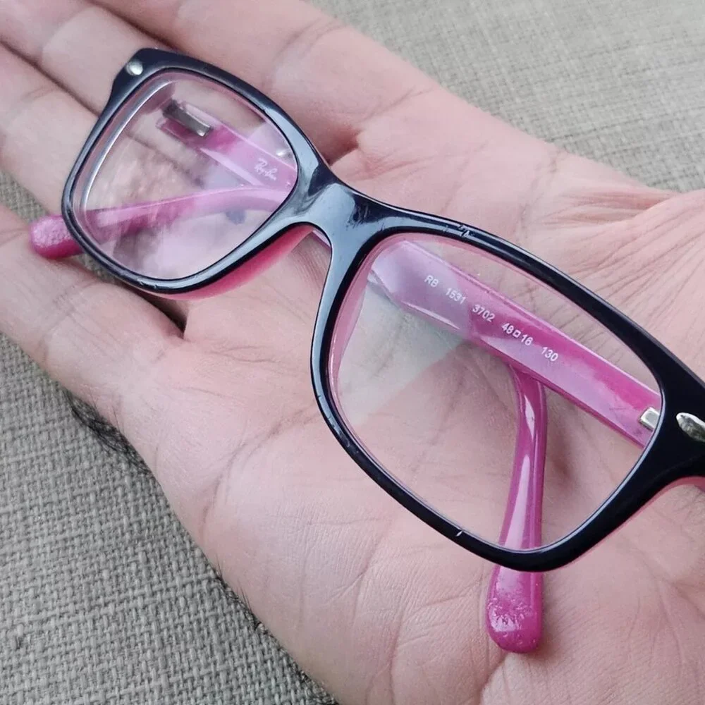 Ray-Ban Kid Youth Eyeglasses Frame Dark Purple RB1531 3702 48[]16 130 Glasses